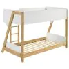 Coaster Fine Furniture 460510B1 Wyatt - Twin / Twin Bunk Bed, Box 1 of 2 - White And Natural