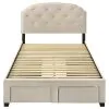 Coaster Fine Furniture 316011FB2 Marianna - Full Footboard & Side Rails, Box 2 of 2 - Cream
