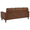 Coaster Fine Furniture 509971 Bowen II - Fabric Upholstered Track Arm Sofa - Rust
