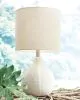 Ashley Furniture L180024 Rainermen - Ceramic Table Lamp  - Off White