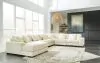 Ashley Furniture 21104S11 Ashley Furniture 21104S11 Lindyn - 6-Piece Sectional With LAF Corner Chaise - Ivory