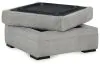 Ashley Furniture 5290611 Casselbury - Ottoman With Storage - Cement