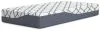 Sierra Sleep® by Ashley M42511 10 Inch Chime Elite 2.0 - Twin Mattress - White / Blue