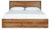 Ashley Furniture B790B4 Dressonni - King Panel Bed - Brown
