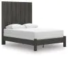 Ashley Furniture PCB3370B2 Ashley Furniture PCB3370B2 Fraluna - Queen Panel Bed - Charcoal