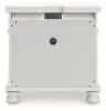 Ashley Furniture PCB823-93 Rowlenstown - Three Drawer Night Stand - Antique White