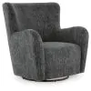 Ashley Furniture A3000796 Ashley Furniture A3000796 Rowenburg - Swivel Glider Accent Chair - Heather Charcoal