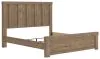 Ashley Furniture PCB2844B6 Oliandon - King Panel Bed - Light Brown