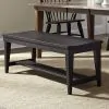 Liberty Furniture 482-C9000B Liberty Furniture 482-C9000B Hearthstone Ridge - Bench - Tobacco & Black