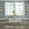 Liberty Furniture 62WH-CD-TRS Liberty Furniture 62WH-CD-TRS Lindsey Farm - Trestle Table - Weathered White & Sandstone