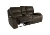 New Classic U093-25-BRN New Classic U093-25-BRN Brookings - Console Loveseat With Dual Recliners - Brown