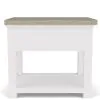 Riverside Furniture 37209 Cora - End Table - Cloud / Fog