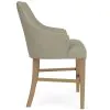 Riverside Furniture 92606 Mix-N-Match Chairs - Swoop Arm Upholstered Stool (Set of 2) - Gray