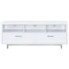 CoasterEssence 701972 Casey - 2-Drawer Engineered Wood TV Stand - White
