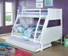 Furniture of America CM-BK963WH-BED Hoople - Twin Over Full Bunk Bed - White