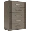 Riverside Furniture 87165 Sariel - 5 Drawer Chest - Dark Brown