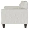 Coaster Fine Furniture 509648 Deerhurst - Upholstered Track Arm Tufted Loveseat - Greige