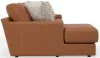 Jackson Furniture Industries 5045/73/75-26 Jackson Furniture Industries 5045/73/75-26 Minori - Italian Leather 2 Piece Sofa / Chaise With LSF Chaise - Whiskey