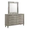 New Classic 00-B1248-DM New Classic 00-B1248-DM Lennox - Dresser & Mirror - Gray / Silver