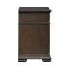 Liberty Furniture 765-BR61 Provence Park - Nightstand With Charging Station - Chateau Brown