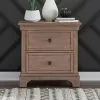 Liberty Furniture 928-BR61 Haven Hills - Nightstand With Charging Station - Camel Beige