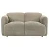 Coaster Fine Furniture 509815 Dorset - Fabric Upholstered Round Track Arm Loveseat - Brown