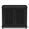 Riverside Furniture 61764 Calhoun - Bachelors Chest - Ebony Whiskey Oak