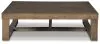 Ashley Furniture T471-1 Cariton - Rectangular Cocktail Table - Gray