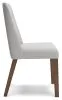 Ashley Furniture D615-01 Ashley Furniture D615-01 Lyncott - Dining Uph Side Chair (Set of 2) - Light Gray / Brown