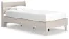Ashley Furniture EB1864B3 Socalle - Twin Panel Platform Bed - Natural