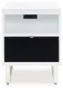 Ashley Furniture T756-7 Gardoni - Chair Side End Table - White / Black