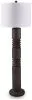 Ashley Furniture L235861 Fainwell - Poly Floor Lamp - Distressed Black