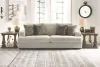 Ashley Furniture 95104/38/35/08 Soletren - 3 Pc. - Sofa, Loveseat, Accent Ottoman - Stone