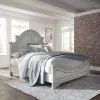 Liberty Furniture 244-BR-QPB Liberty Furniture 244-BR-QPB Magnolia Manor - Queen Panel Bed - Antique White