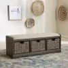 Liberty Furniture 792-OT2000 Mill Creek - Wall Bench - Peppercorn