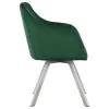 CoasterElevations 193372GRN Arika - Velvet Upholstered Swivel Dining Arm Chair - Green