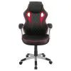 CoasterEssence 801497 Lucas - Upholstered Adjustable Home Office Desk Chair - Black