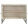 CoasterEssence 959652 Eileen - 2 Door Wood Storage Accent Cabinet - White Washed