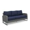 New Classic G801C-30S Fiji - 2 Piece Outdoor Set (Sofa & Slat Top Coffee Table Set) - Blue