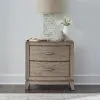Liberty Furniture 805-BR61 Avalon - Nightstand With Charging Station - Burnished Beige