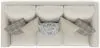 Jackson Furniture Industries 220103-1732/26-2202/29 Magnolia - Sofa - Shell