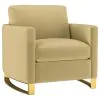 Coaster Fine Furniture 508826 Corliss - Upholstered Curved Track Arm Chair - Camel
