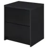 Coaster Fine Furniture 315852 Westpark - 2-Drawer Nightstand LED Lights And USB - Black
