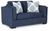 Benchcraft® 5450235 Evansley - Loveseat - Navy