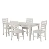 New Classic 40-D4129-D4C New Classic 40-D4129-D4C Echo - Dining Table And 4 Chairs - Driftwood