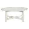 Liberty Furniture 142-OT1011 Backroads - Round Cocktail Table - Weathered White & Parchment Brown