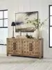 Benchcraft® D858-60 Ridgester - Dining Room Server - Light Brown