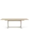 Riverside Furniture 79450 Glenndale - Rectangle Dining Table - Aged White / Wheat