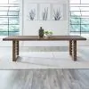 Liberty Furniture 936-DR-DPS Shaker Lakes - Double Pedestal Table Set - Harvest Brown