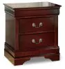 Ashley Furniture B376-92 Alisdair - Two Drawer Night Stand - Reddish Brown